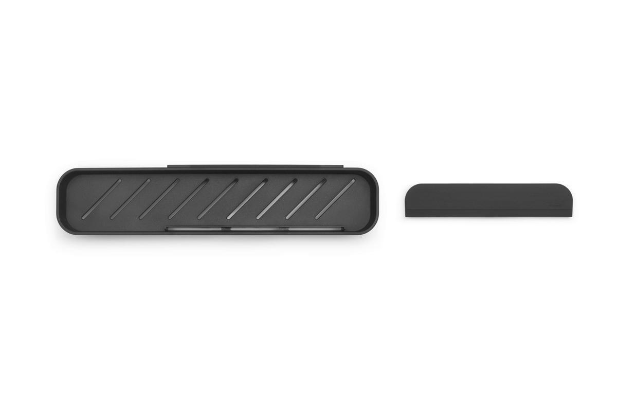 DUSCHABLAGE - Grau, Basics, Kunststoff (42.1/7.3/9cm) - Brabantia