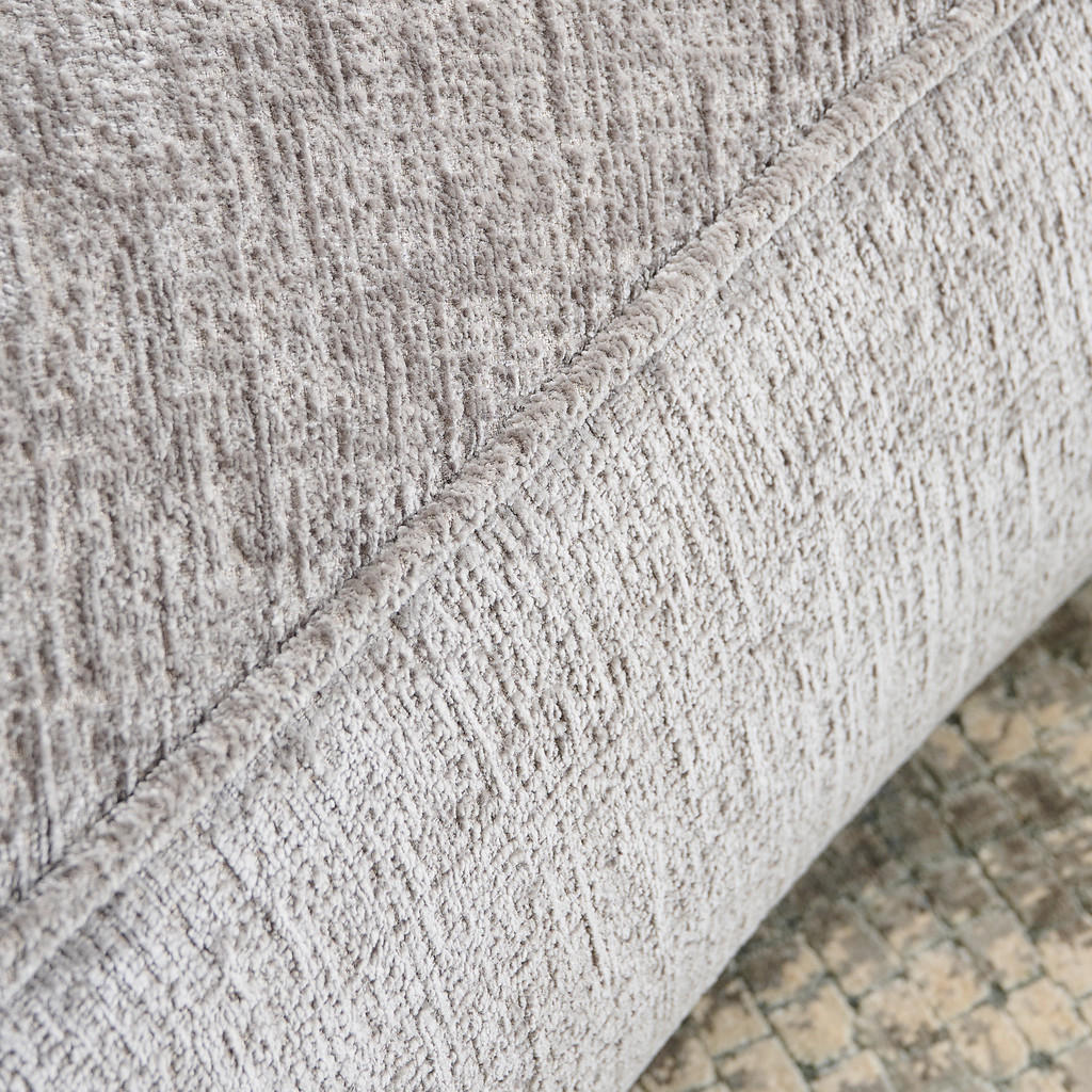 Thumbnail - home24 Bigsofa, Grau, Textil, 3-Sitzer, Füllung: Daunen, Schaumstoffflocken, 322x82x154 cm, Reach, Oeko-Tex® Standard 10...