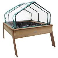 HOCHBEET  - Braun, KONVENTIONELL, Holz (93,5/99,8/110cm) - Ambia Garden