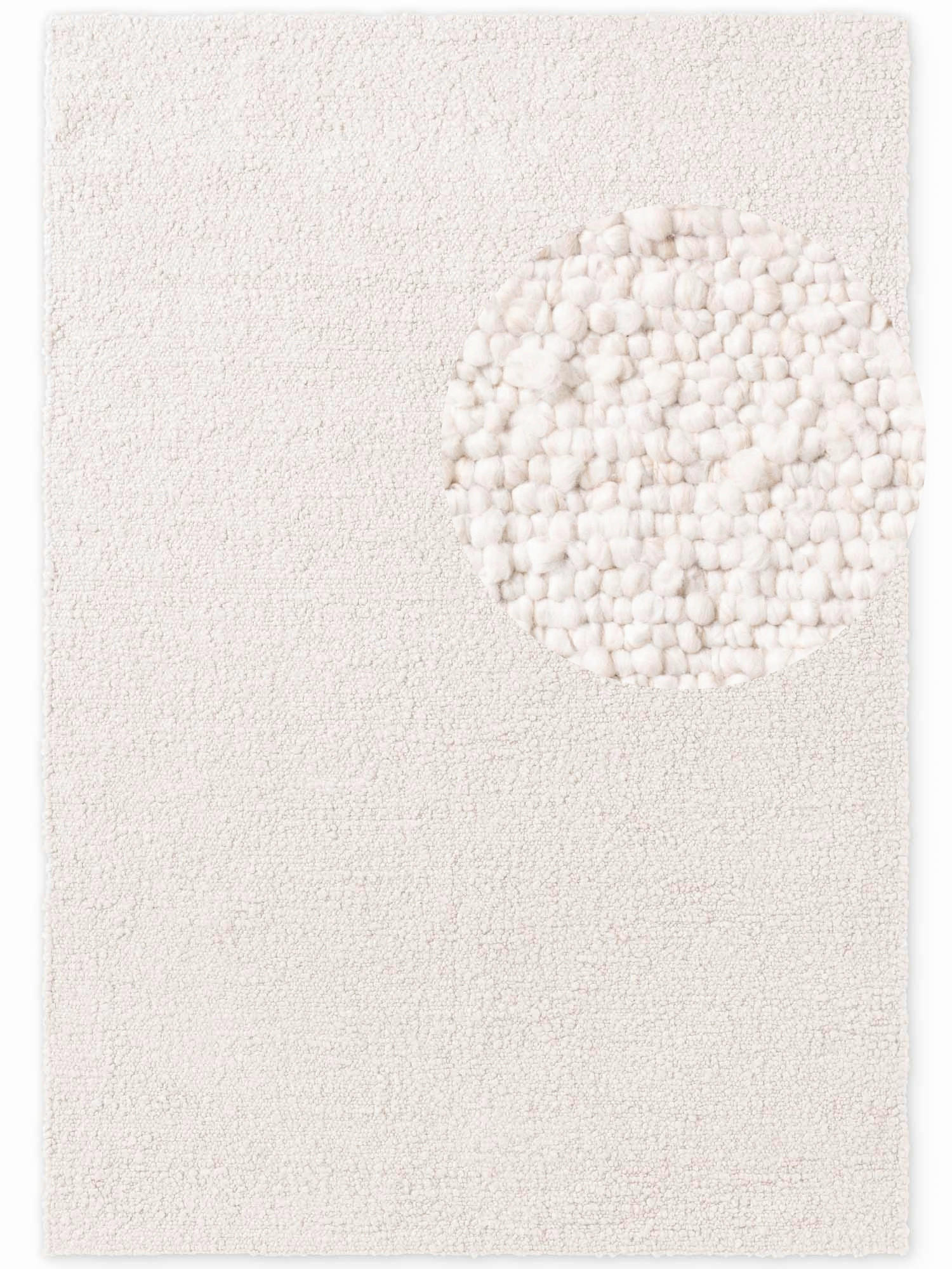 WEBTEPPICH  Wohnzimmer 120/170 cm Notting Hill Creme rechteckig  - Creme, Basics, Textil (120/170cm) - Ted Baker