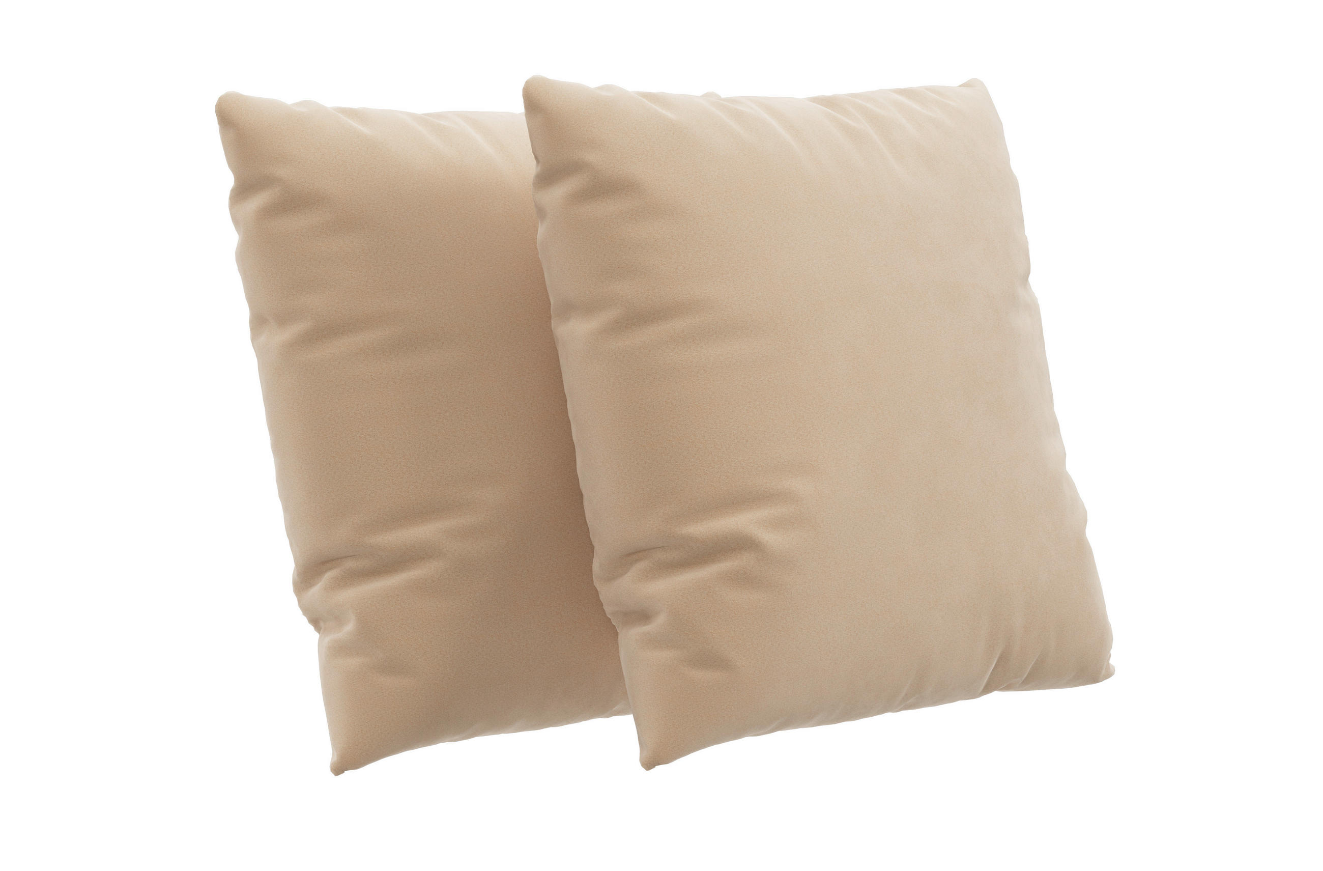 ZIERKISSEN FABIO E 2-teilig 50/50 cm  - Sandfarben, MODERN, Textil (50/50cm) - Sit & More