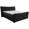 BOXSPRINGBETT 140/200 cm  in Schwarz  - Schwarz, KONVENTIONELL, Textil/Metall (140/200cm) - Esposa