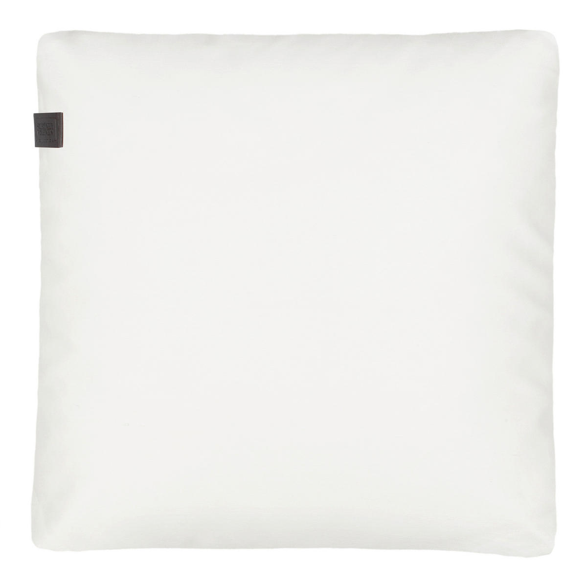 KISSENHÜLLE SW-Solo 38/38 cm  - Weiss/Champagner, Basics, Textil (38/38cm) - Schöner Wohnen