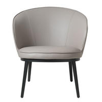 FÅTÖLJ i metall, textil svart, taupe  - svart/taupe, Design, metall/textil (73/79/77cm) - Best Price