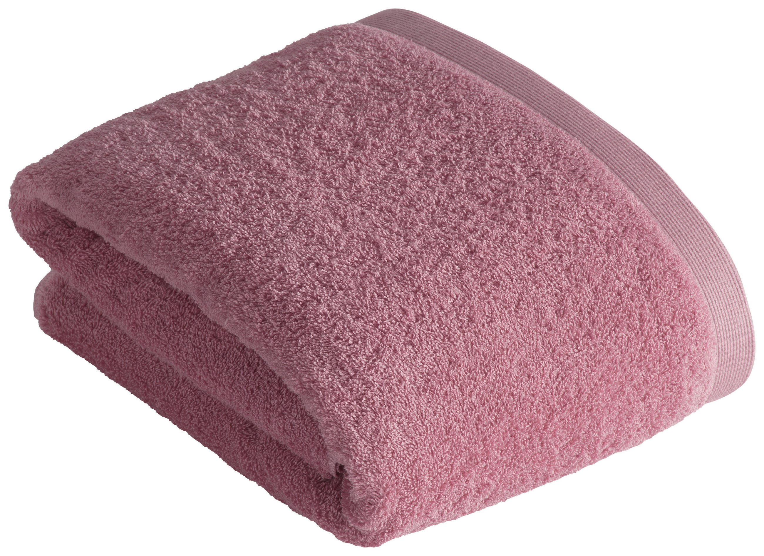 BADETUCH High Line Rosa 100/150 cm  - Rosa, Basics, Textil (100/150cm) - Vossen