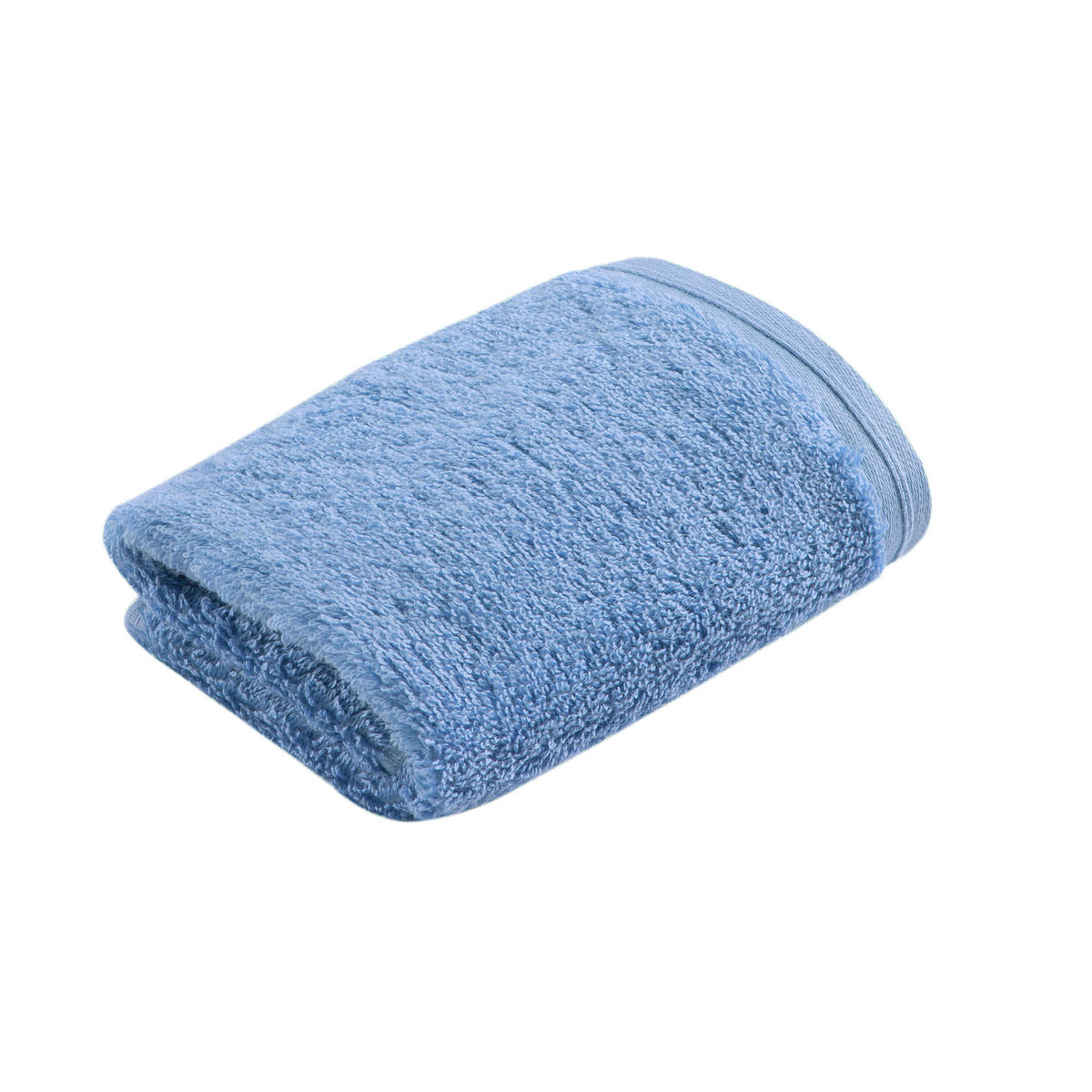 SEIFTUCH 30/30 cm Vegan Life Blau  - Blau, Basics, Textil (30/30cm) - Vossen