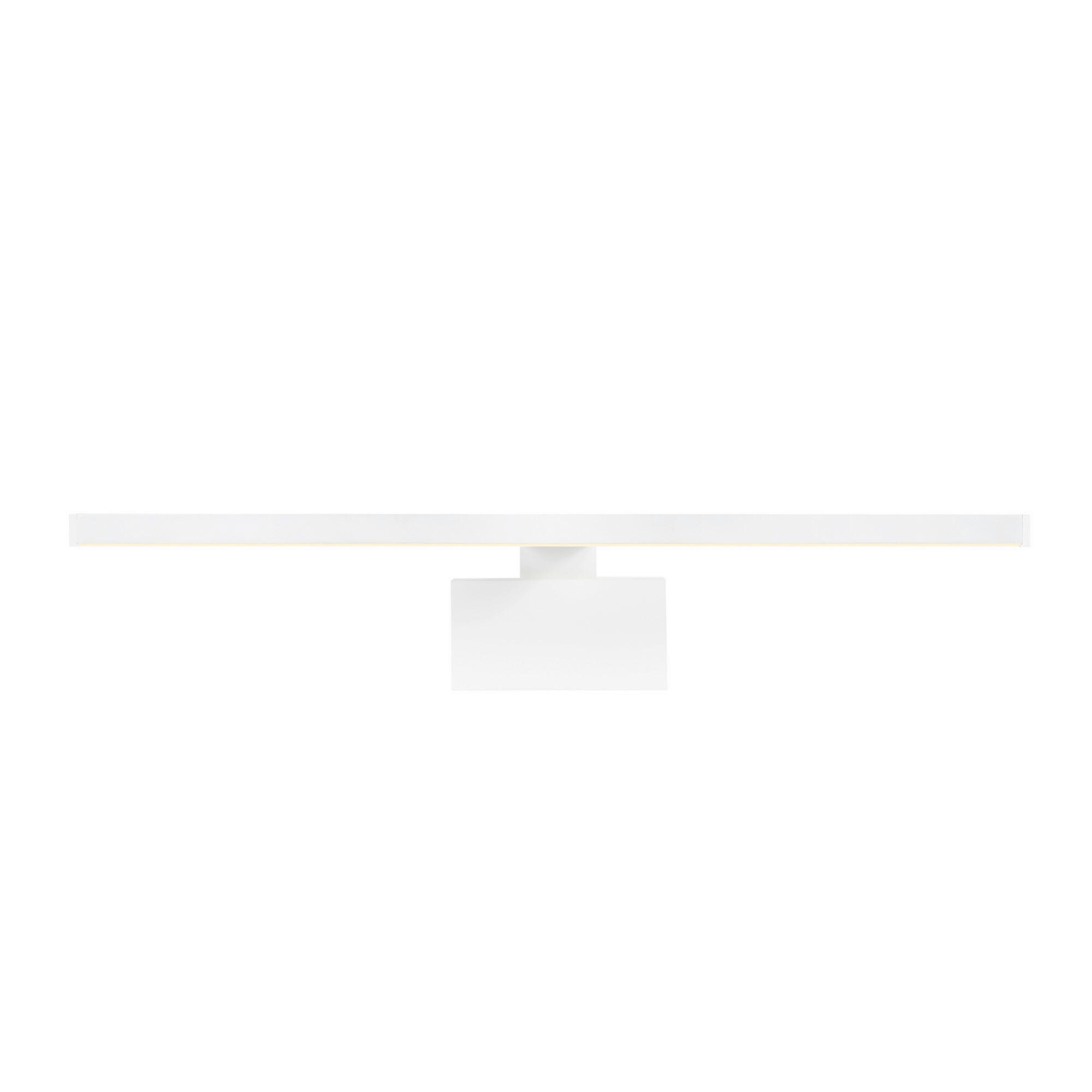 BADEZIMMER-WANDLEUCHTE 14,2/50 cm   - Weiß, KONVENTIONELL, Metall (14,2/50cm) - Nordlux