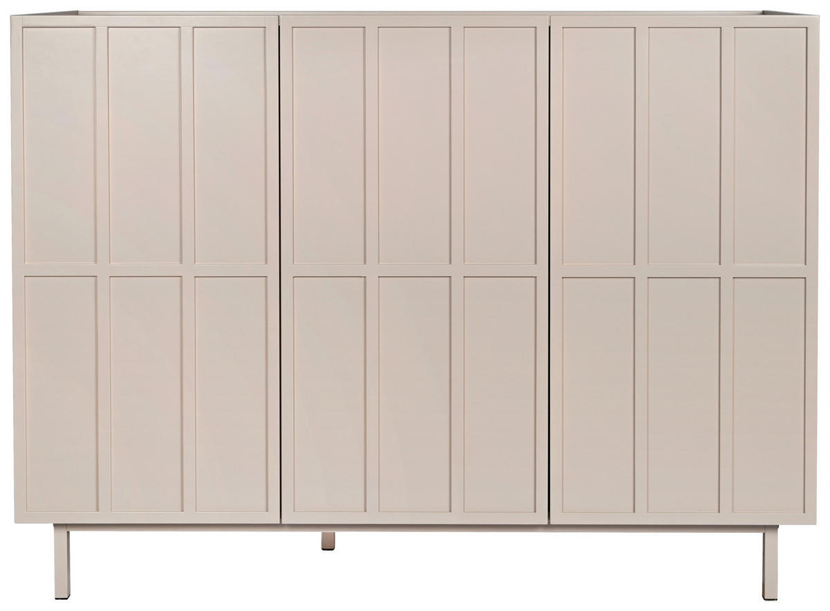 SIDEBOARD Velin  in 120/89/40 cm  - Braun, Design, Holzwerkstoff/Metall (120/89/40cm) - Livetastic