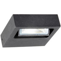 AUßENWANDLEUCHTE 12/10,9/3,6 cm   - Anthrazit, Design, Metall (12/10,9/3,6cm)