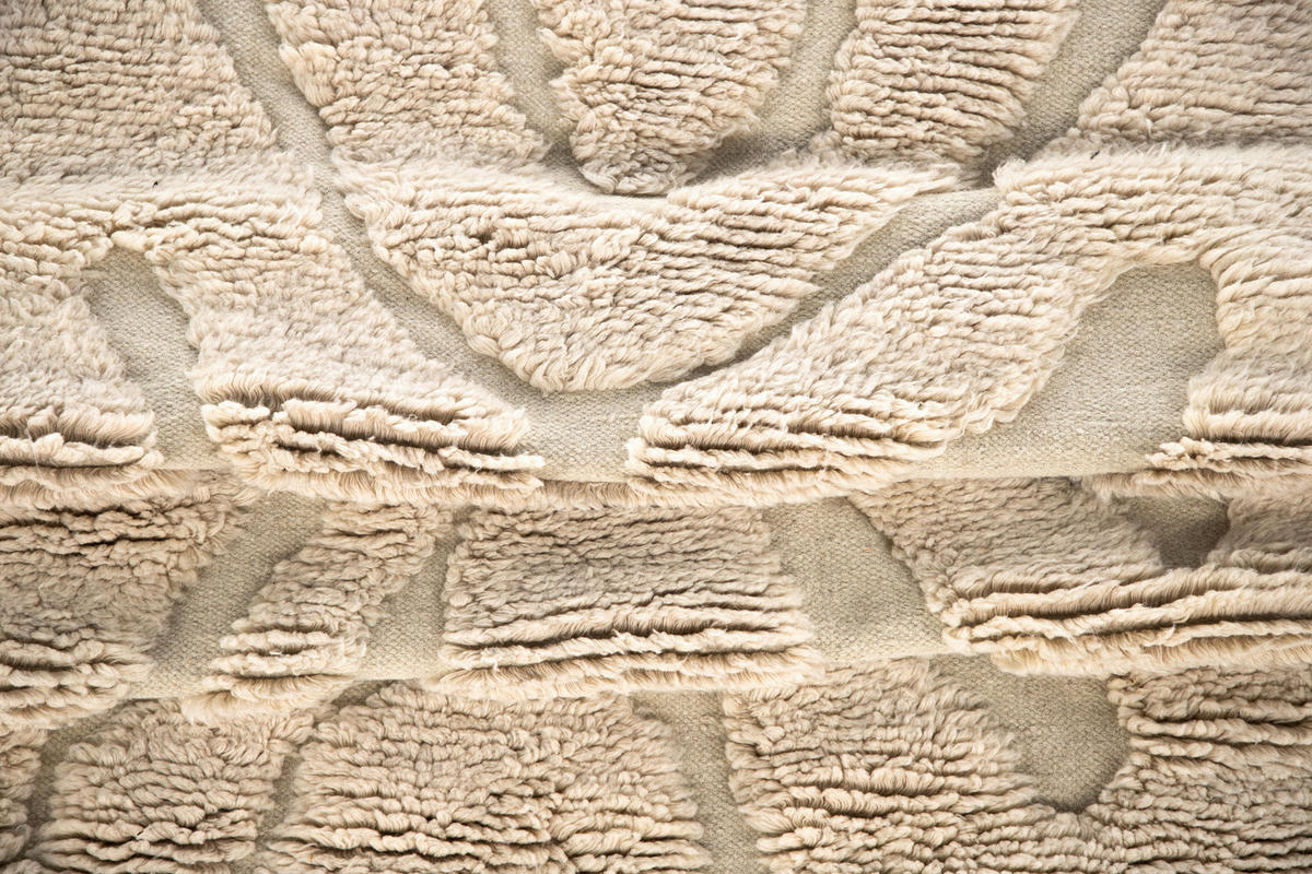 HOCHFLORTEPPICH 200/300 cm Weiß, Beige  - Beige/Weiß, LIFESTYLE, Textil (200/300cm) - P & B