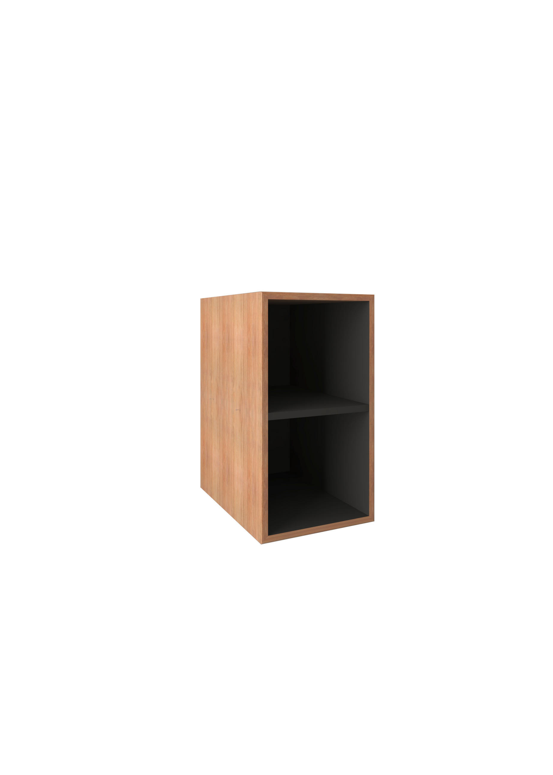 OLDALSZEKRÉNY 30/55/44 cm  - tölgyfa, Basics, faalapú anyag (30/55/44cm) - Welnova