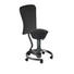 BÜROHOCKER Schwarz - Schwarz, Basics, Textil/Metall (58/45-66cm) - AERIS