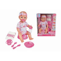 SPIELPUPPE - Pink/Rosa, Basics, Kunststoff/Textil (43cm) - Simba