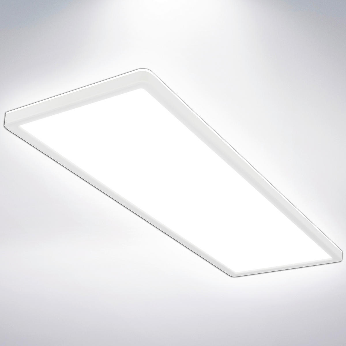 LED-PANEEL 58/20/3 cm  - Weiß, Design, Kunststoff (58/20/3cm)