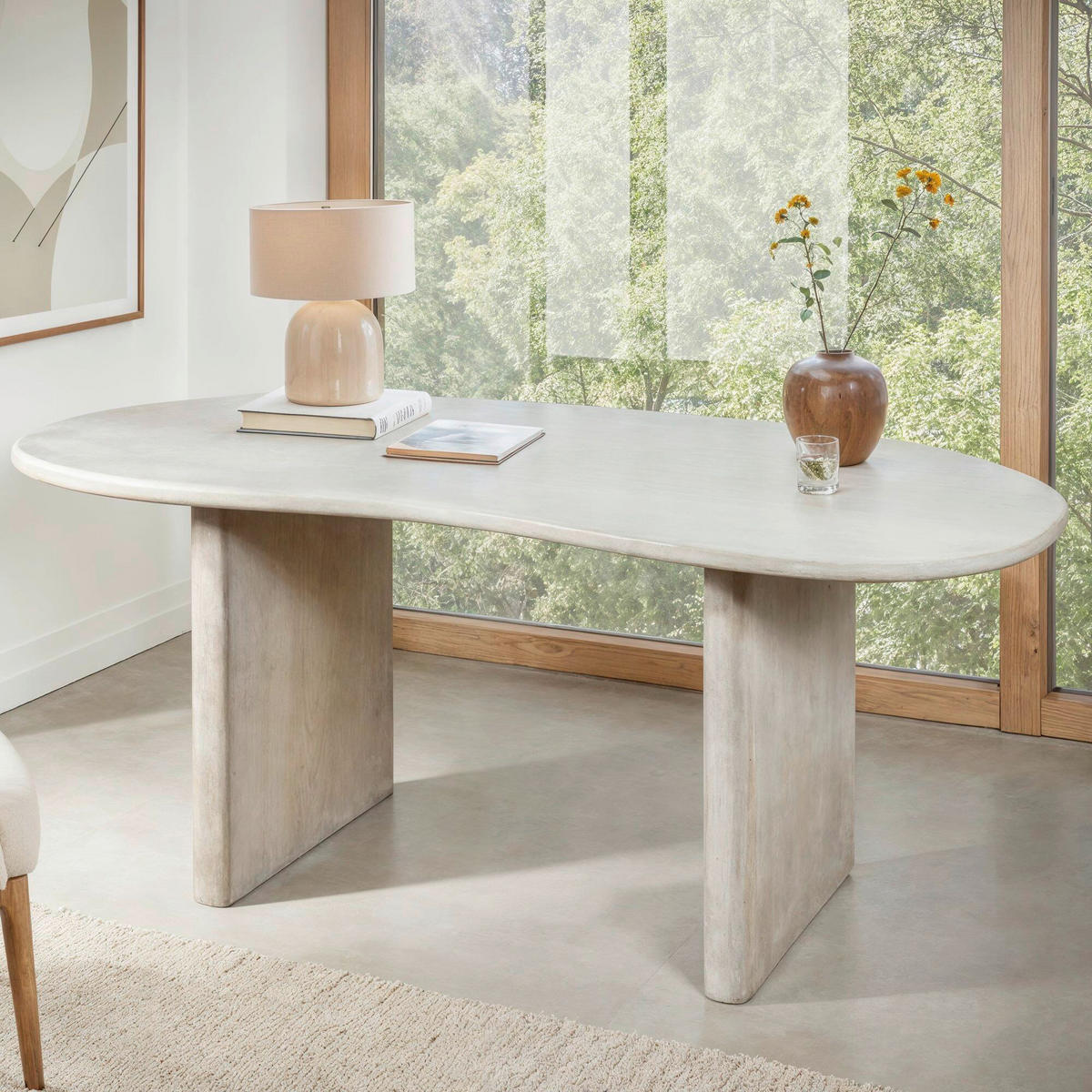 SCHREIBTISCH 180/90/75 cm  in Weiß  - Weiß, Design, Holz (180/90/75cm) - MID.YOU