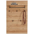 GARDEROBENPANEEL  in 80/128/30 cm  - Eichefarben, Natur, Holzwerkstoff (80/128/30cm) - Linea Natura