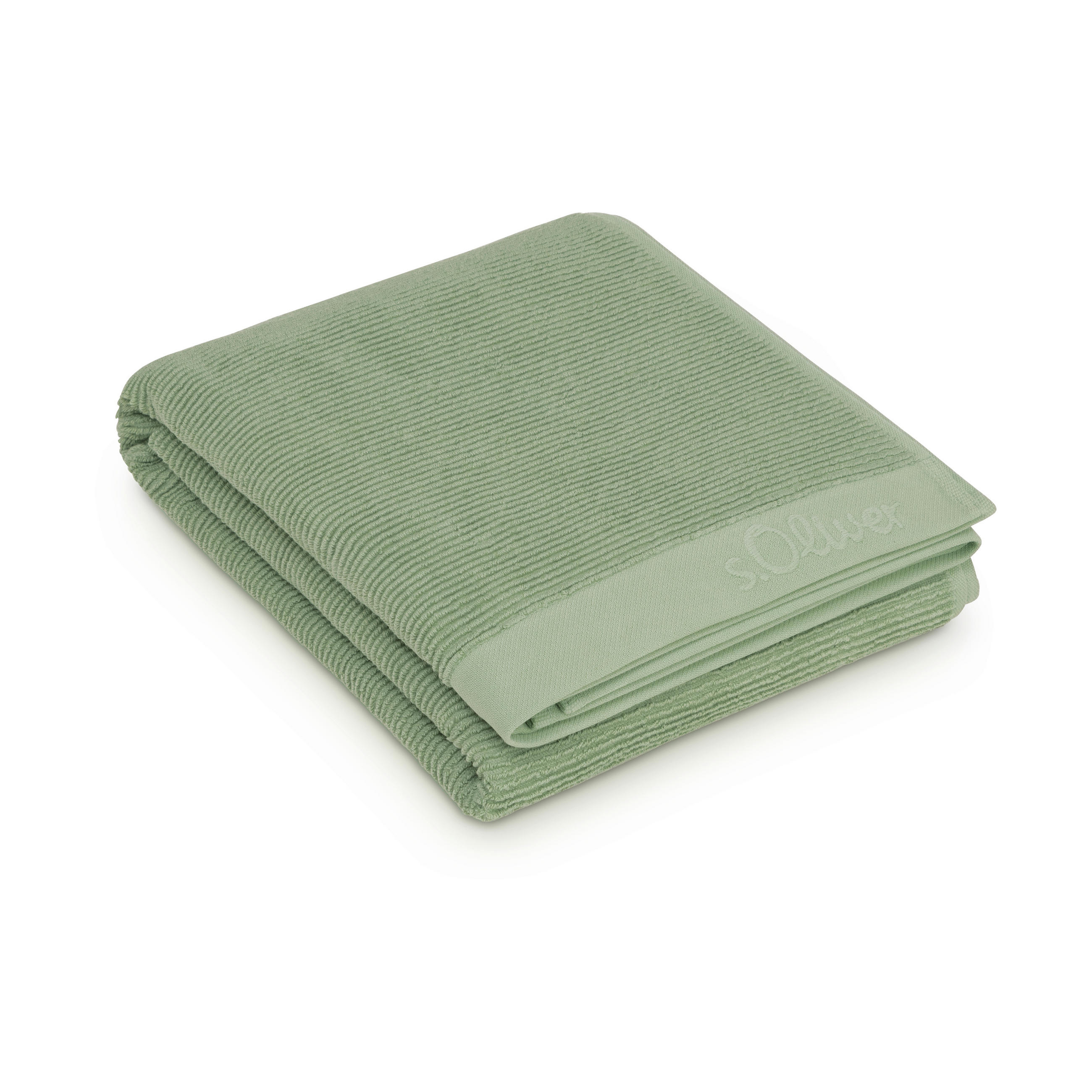 Thumbnail - S. Oliver Saunatuch, Hellgrün, Textil, Uni, 80x200 cm, Oeko-Tex® Standard 100, Oeko-Tex® Made IN Green, Aufhängeschlaufe...