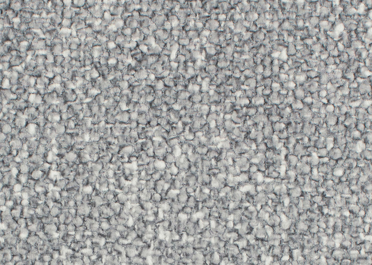 ECKSOFA Hellgrau Struktur  - Hellgrau/Schwarz, KONVENTIONELL, Kunststoff/Textil (272/172cm) - Carryhome