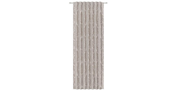 FERTIGVORHANG blickdicht  - Seidengrau, Trend, Textil (140/260cm) - Dieter Knoll