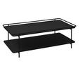 COUCHTISCH - Schwarz, Basics, Metall (110/55/34cm) - Xora