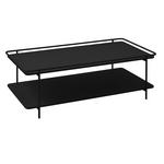 COUCHTISCH - Schwarz, Basics, Metall (110/55/34cm) - Xora