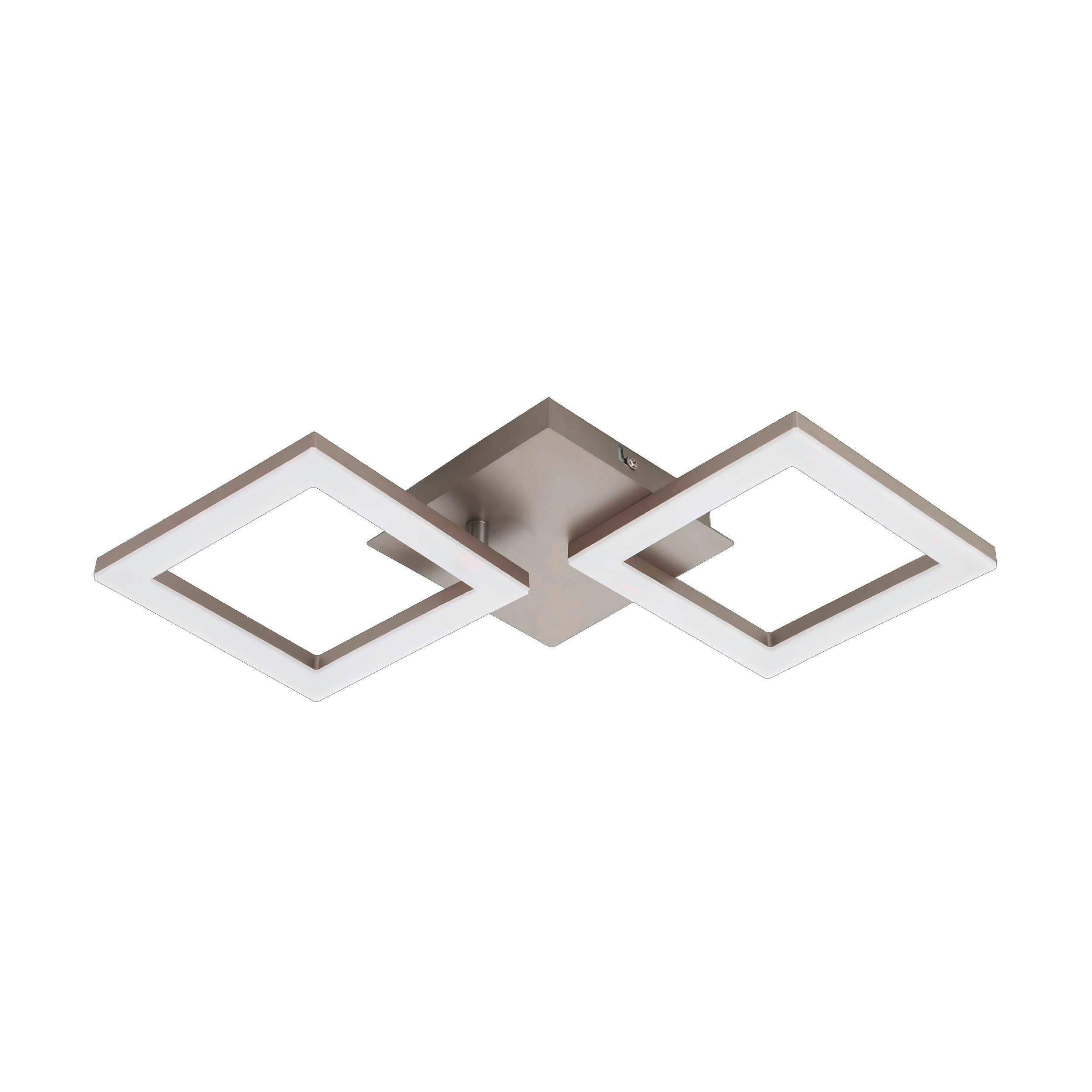 DECKENLEUCHTE 47/22,5/6,5 cm   - Weiß, Basics, Kunststoff/Metall (47/22,5/6,5cm) - Eglo