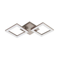 DECKENLEUCHTE 15,5 W    47/22,5/6,5 cm  - Weiss, Basics, Kunststoff/Metall (47/22,5/6,5cm) - Eglo