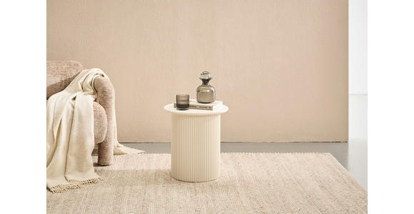 BEISTELLTISCH 40/40/41 cm Kaschmir rund  - Kaschmir, Design, Holzwerkstoff (40/40/41cm) - Xora