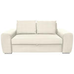 SCHLAFSOFA  in Naturfarben  - Chromfarben/Naturfarben, Design, Holz/Textil (199/92/97cm) - Hom`in