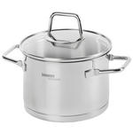 FLEISCHTOPF Perfect Cooking 1,5 L  - Klar/Edelstahlfarben, Basics, Glas/Metall (16/9,5cm) - Homeware Profession.