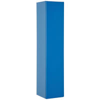 HOCHSCHRANK 35/162,5/37 cm  - Blau, Design, Glas/Holzwerkstoff (35/162,5/37cm) - Dieter Knoll