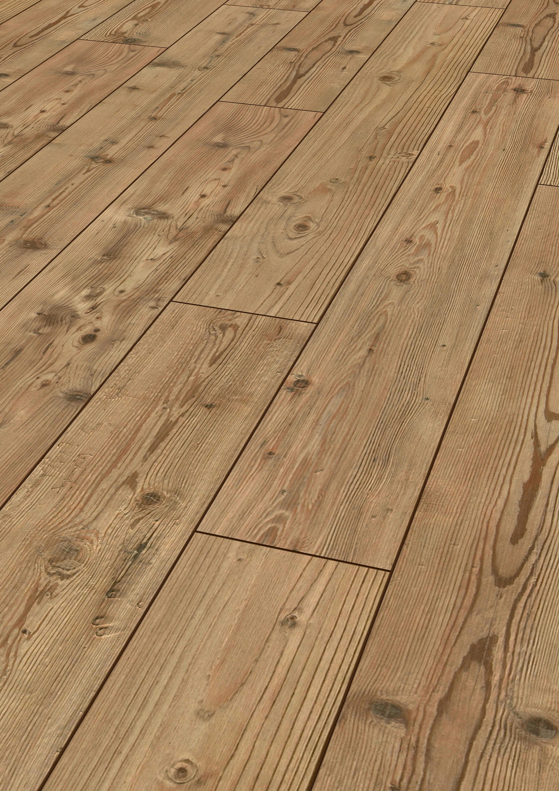 LAMINATBODEN Exquisit  - Pinienfarben, KONVENTIONELL, Holz (138.0/19.3/0.8cm)