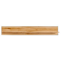 STENSKA POLICA - barve hrasta, Konvencionalno, kovina/les (155/23/23cm) - Linea Natura