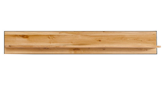 WANDBOARD in 155/23/23 cm Eichefarben  - Eichefarben, KONVENTIONELL, Holz/Metall (155/23/23cm) - Linea Natura