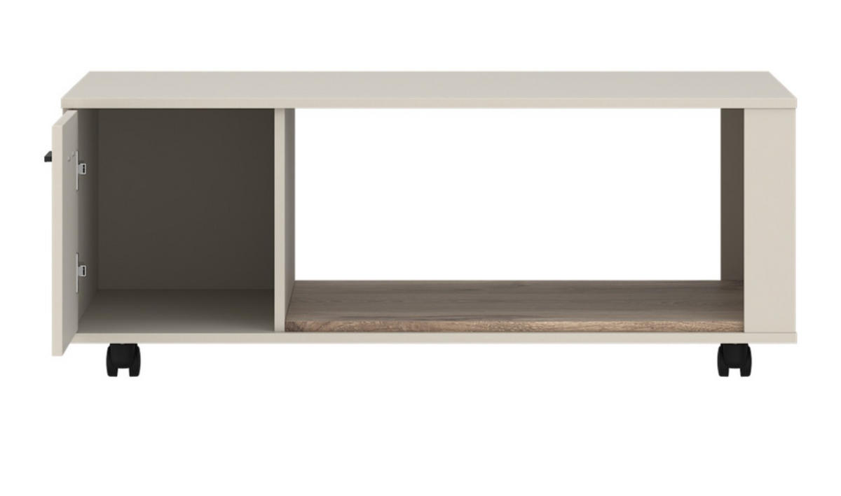 COUCHTISCH in Holzwerkstoff  - Eichefarben/Beige, Design, Holzwerkstoff (115/45/67cm) - Livetastic