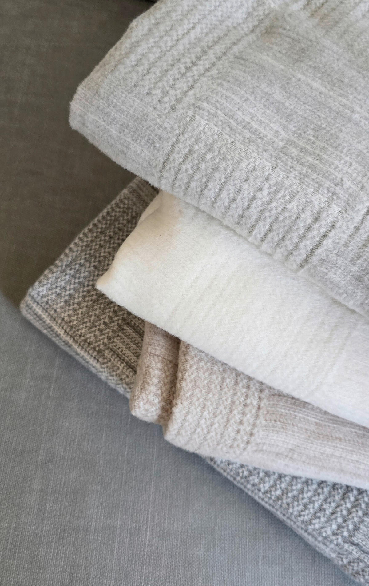 PLÉD 140/200 cm  - natúr színű, Design, textil (140/200cm) - Bio:Vio