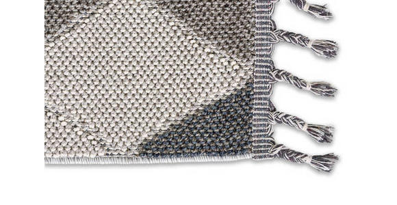 WEBTEPPICH 80/150 cm Blau, Grau - Blau/Grau, Design, Textil (80/150cm) - Novel