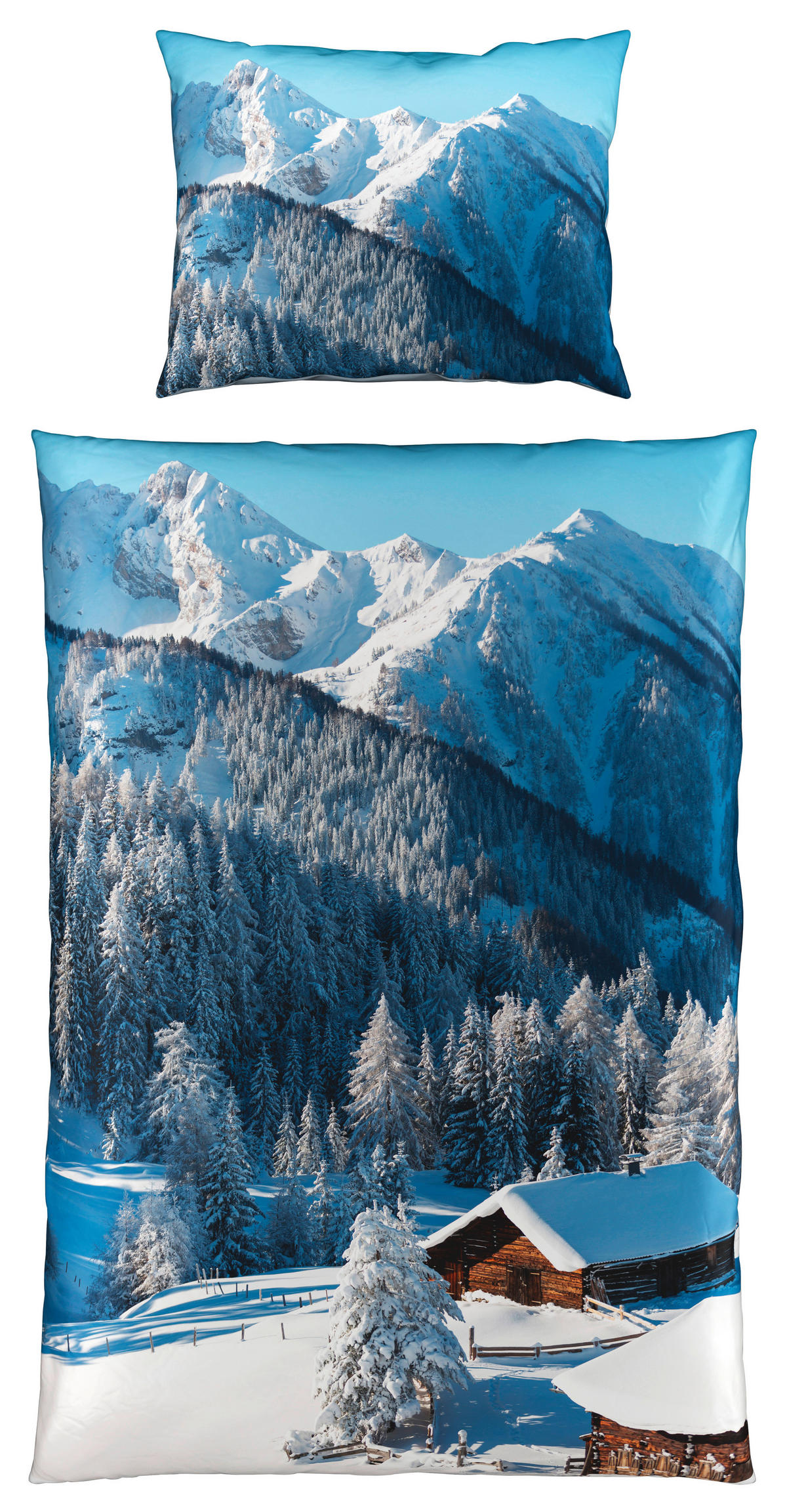 POSTELJNINA CARO 140/200 cm saten večbarvno  - večbarvno, Konvencionalno, tekstil (140/200cm) - Esposa