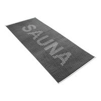 PEŠKIR ZA SAUNU CAMDEN  siva 200/80 cm  - siva, Osnovno, tekstil (200/80cm) - Vossen