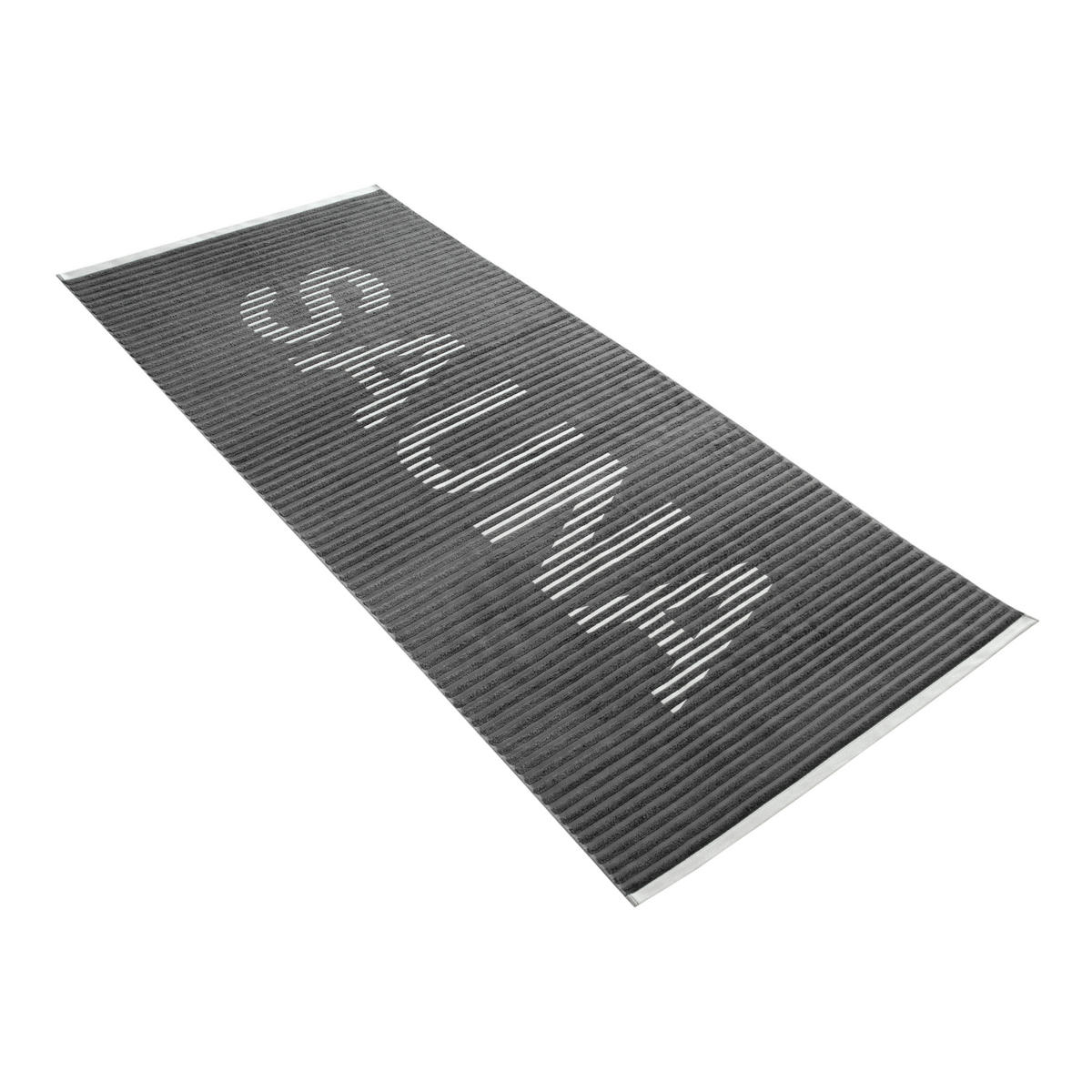 PEŠKIR ZA SAUNU CAMDEN  siva 200/80 cm  - siva, Osnovno, tekstil (200/80cm) - Vossen