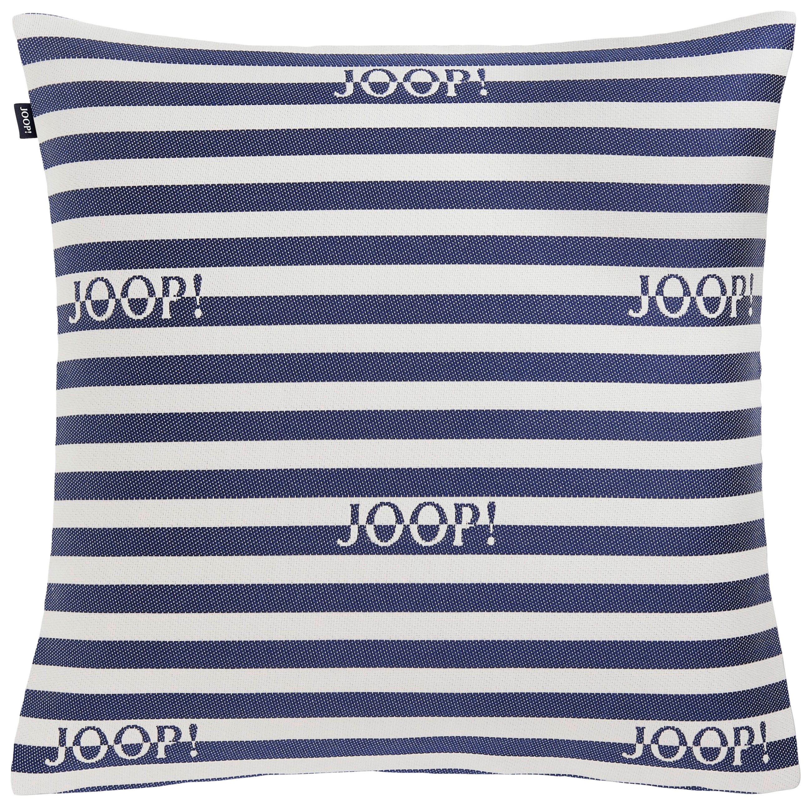 OUTDOOR-KISSEN  - Blau/Weiß, Design, Textil (50/50cm) - Joop!