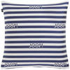OUTDOOR-KISSEN  - Blau/Weiß, Design, Textil (50/50cm) - Joop!