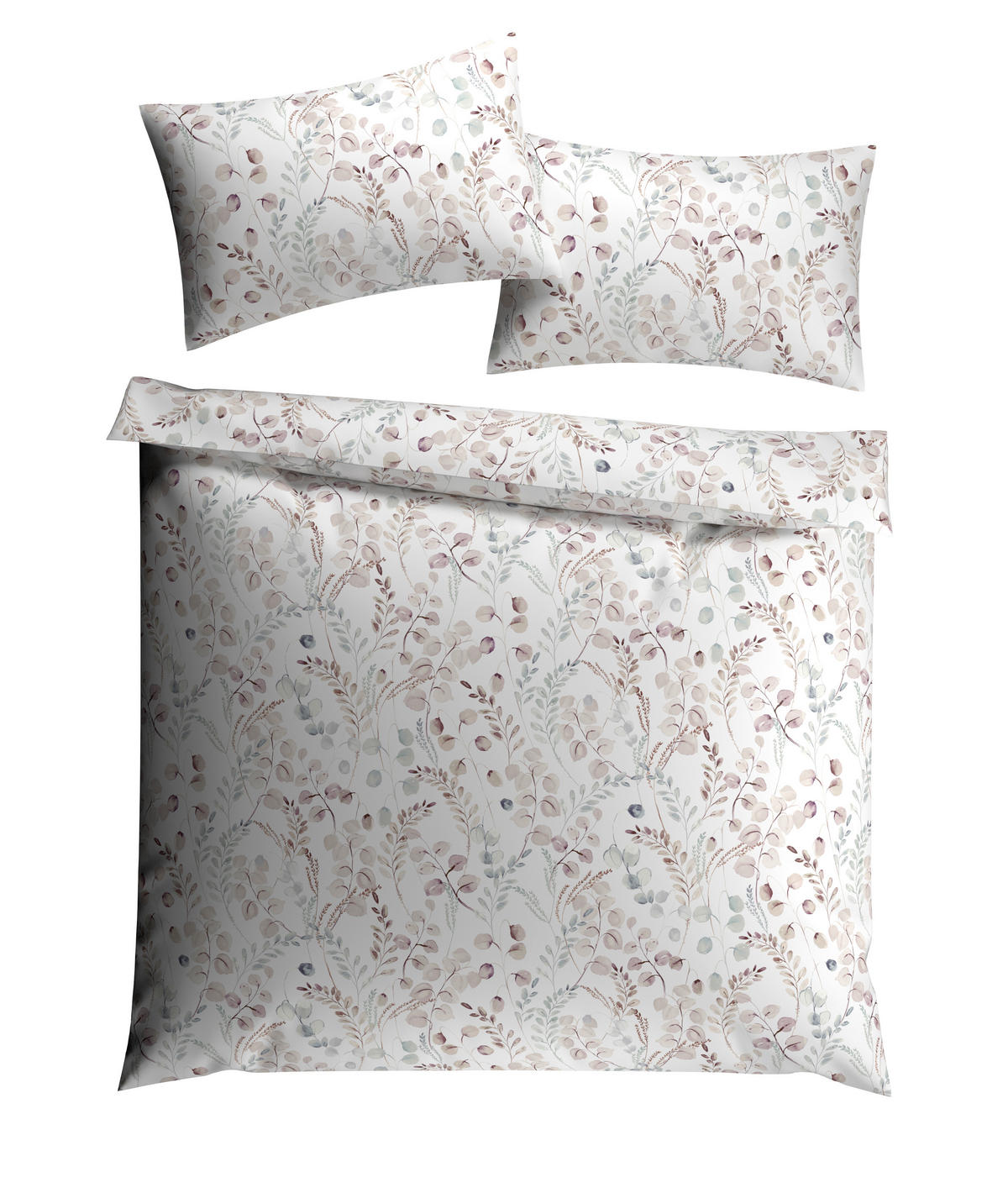 BETTWÄSCHESET Alessia 200/210 cm  65 cm/100 cm  - Creme, Basics, Textil (200/210cm) - Ambiente
