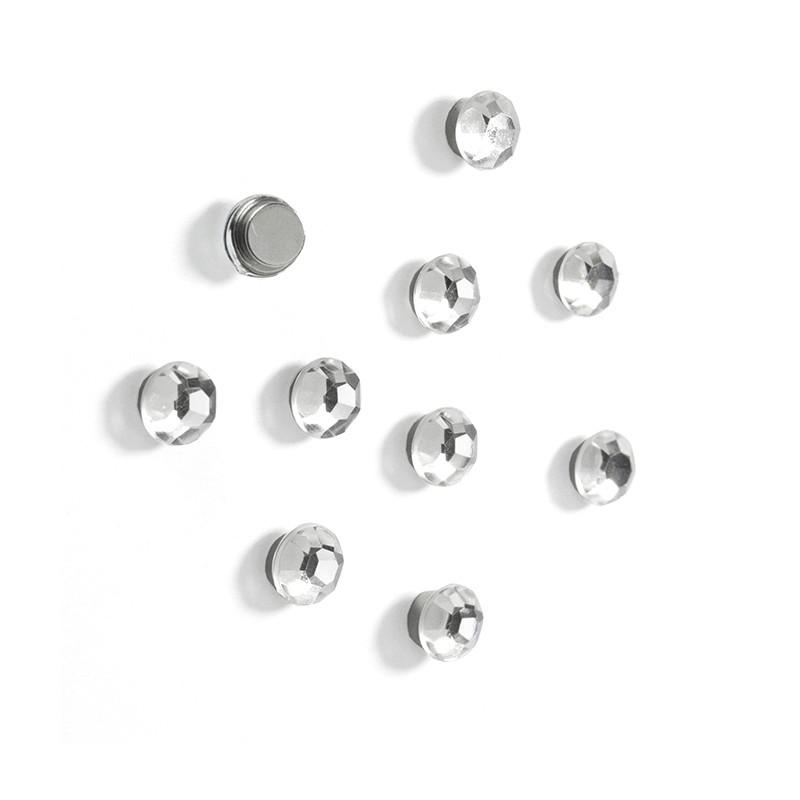 MAGNETSET  - Transparent, Basics, Kunststoff (0.8/0.6cm)