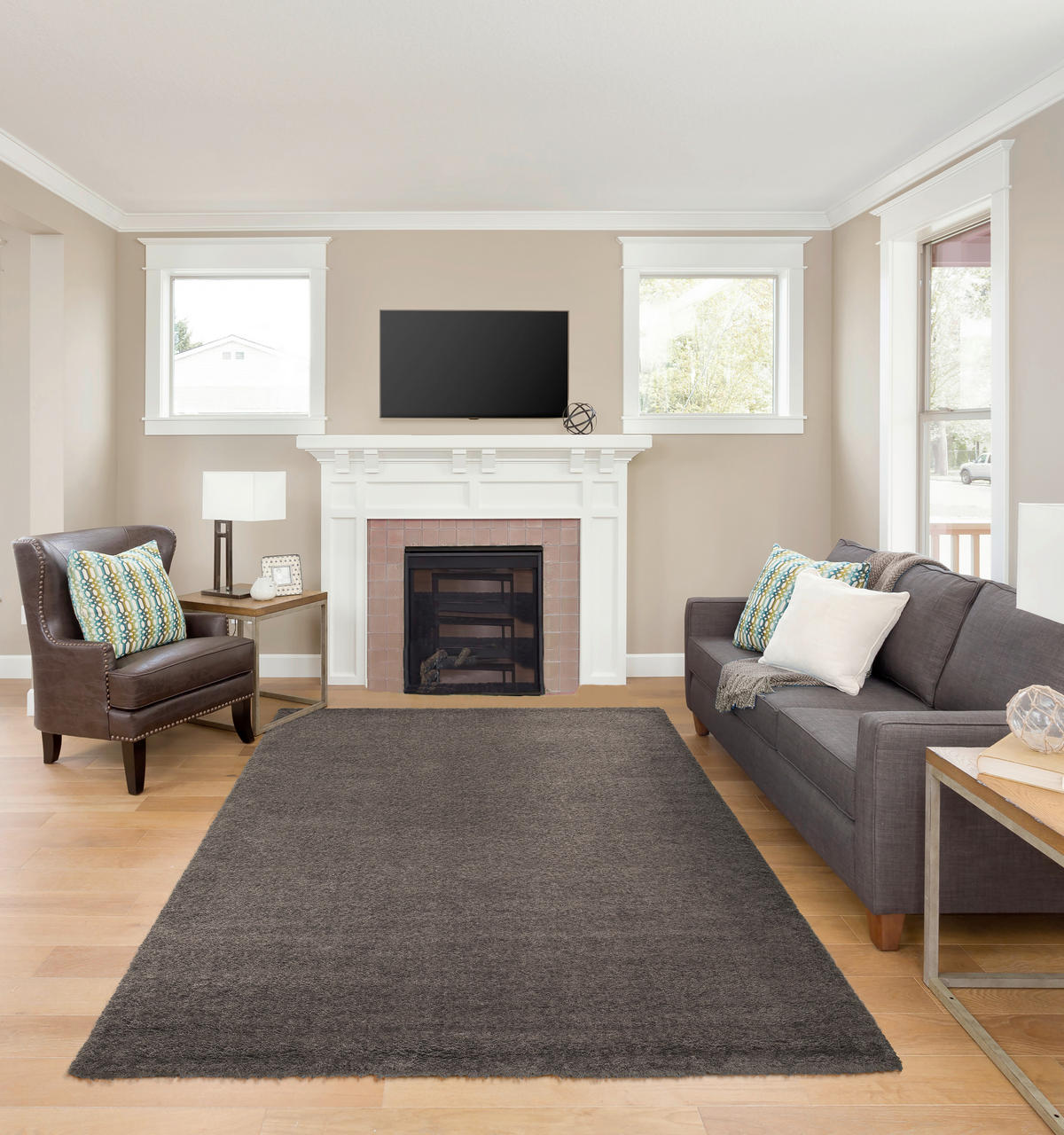 SHAGGY 80/330 cm Braun  - Braun, KONVENTIONELL, Textil (80/330cm) - Novel