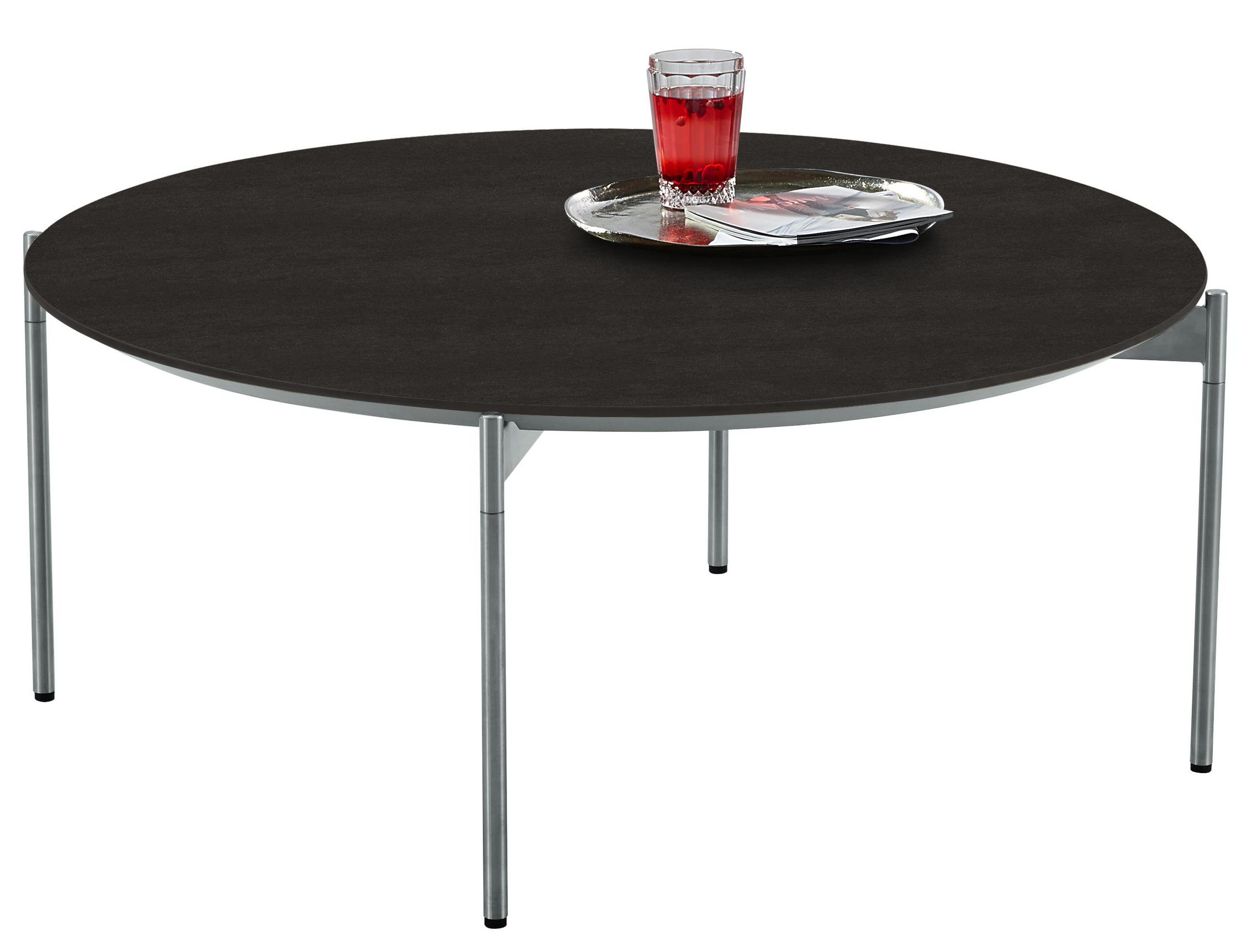 Couchtisch in Metall, Keramik 83/83/42 cm