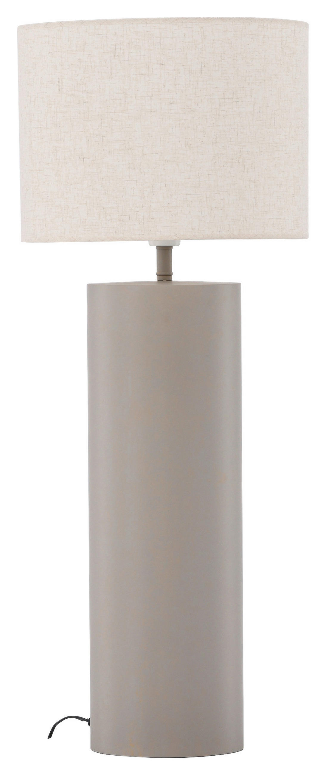 GOLVLAMPA  40/100/40 cm   - grå, Basics, textil (40/100/40cm) - P & B