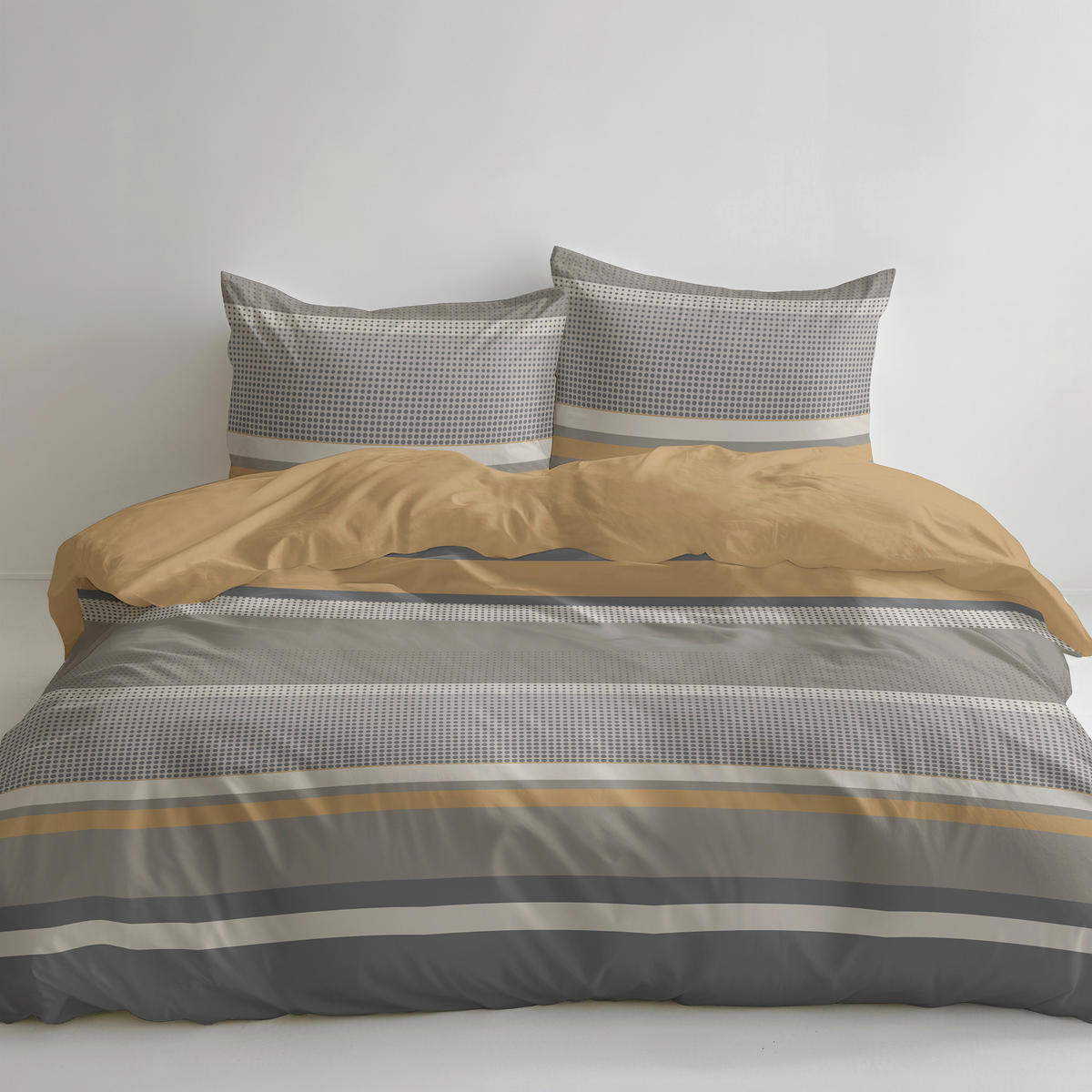 BETTWÄSCHE Flanell 200/200 cm  - Beige, Design, Textil (200/200cm) - Florella