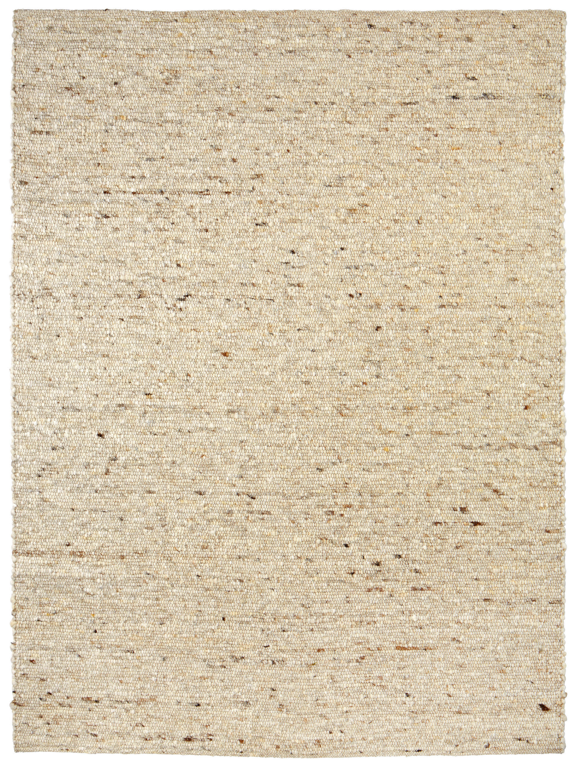 HANDWEBTEPPICH 60/110 cm Neapel Beige  - Beige, Basics, Textil (60/110cm) - Linea Natura