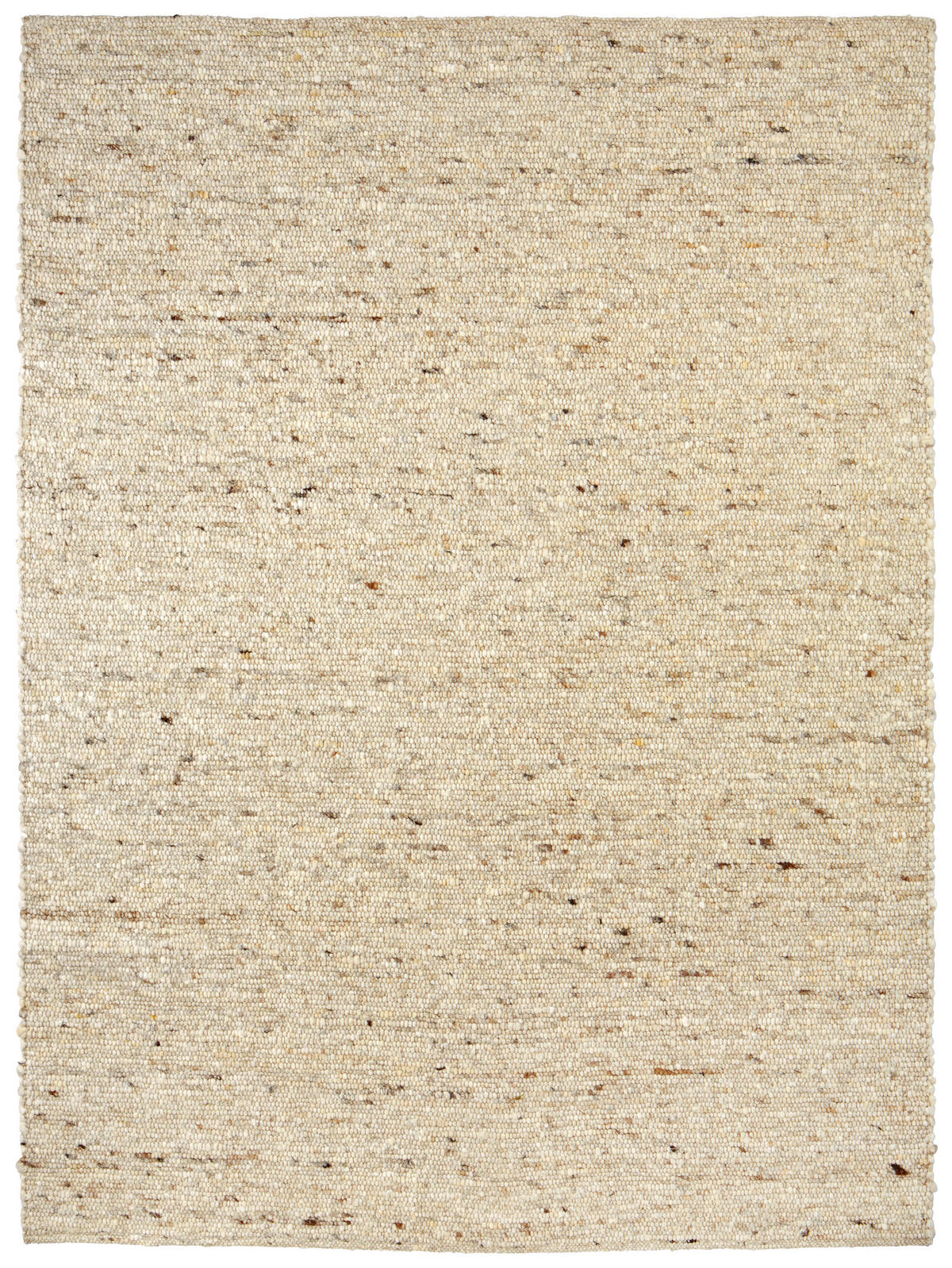 HANDWEBTEPPICH 60/110 cm Neapel Beige  - Beige, Basics, Textil (60/110cm) - Linea Natura